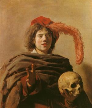 Frans Hals : Boy with a Skull
